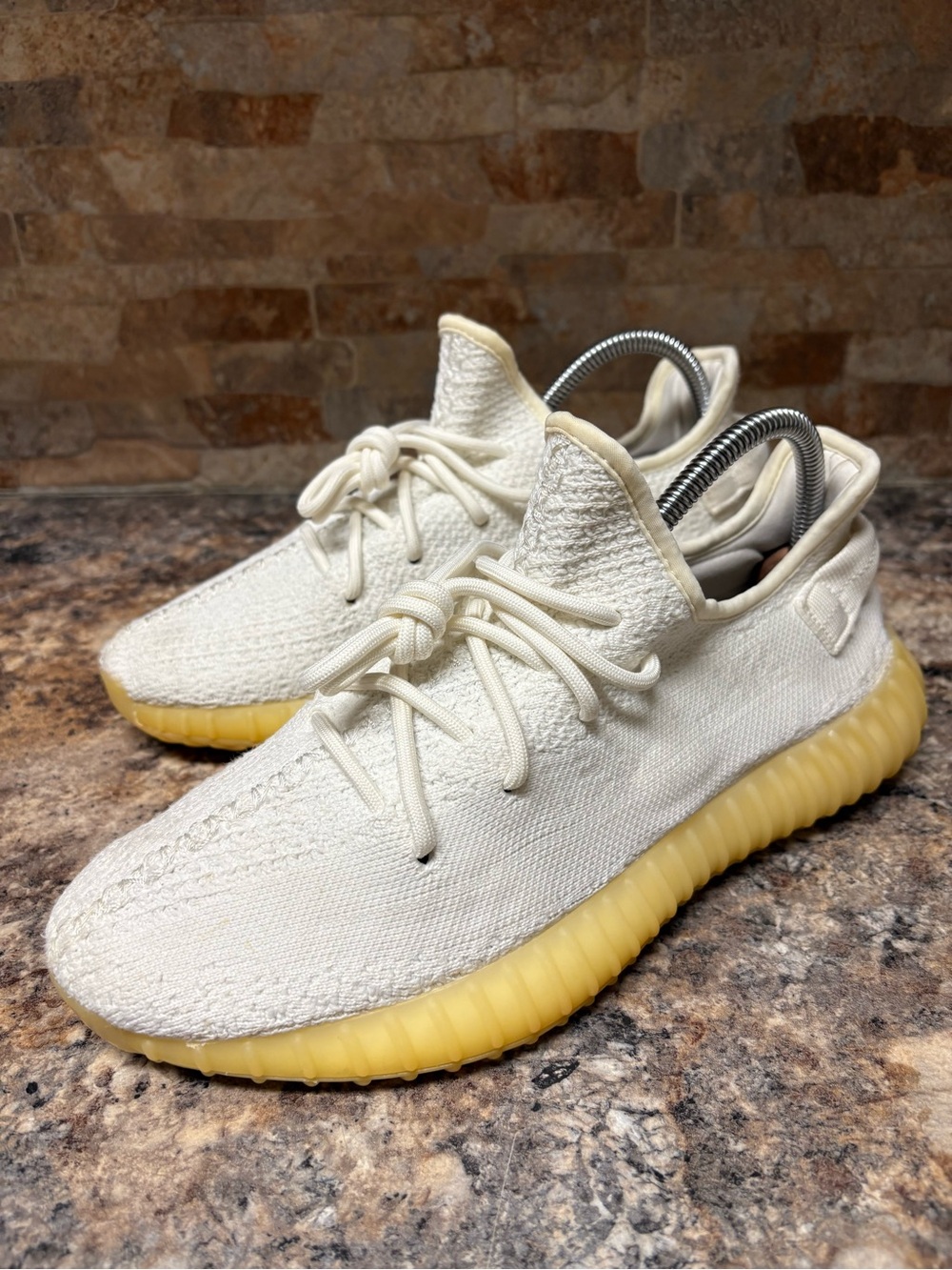 Adidas X Yeezy Boost 350 V2 Low Cream White / Triple White Size 8.5